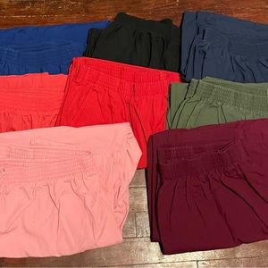 6 pairs of size 3X scrub pants - nearly new
